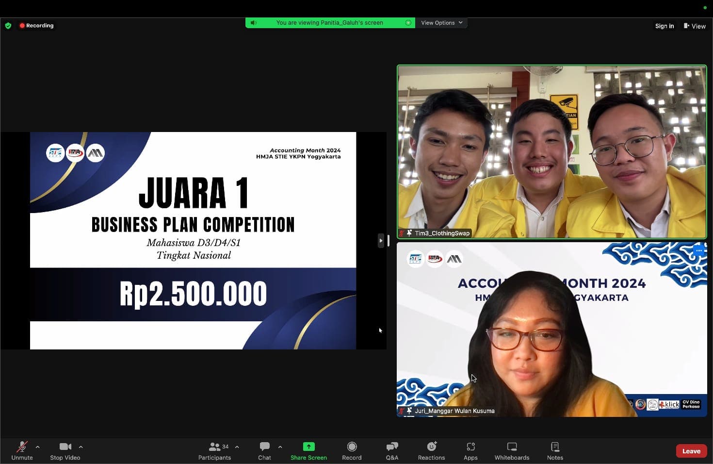 Clothing Swap - 1st Winner